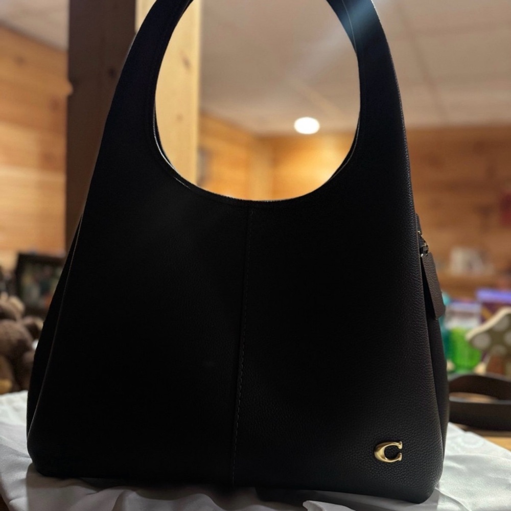 Coach Black Large Lana Shoulder Bag
